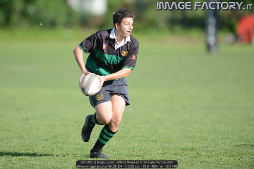 2015-05-09 Rugby Lyons Settimo Milanese U16-Rugby Varese 0867